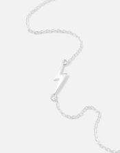 Sterling Silver Lightning Bolt Bracelet , , large
