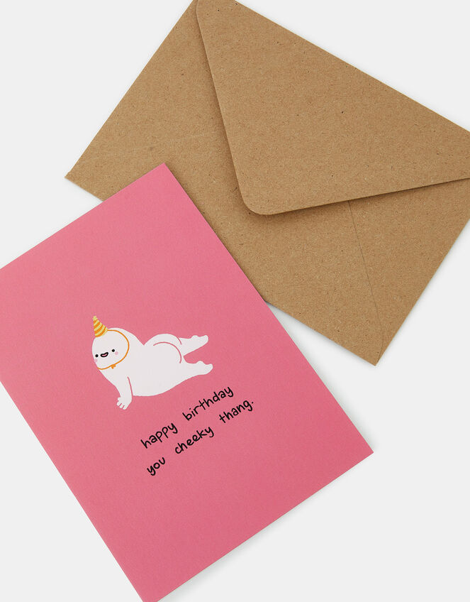 Ohh Deer Cheeky Happy Birthday Card, , large