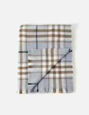 Wonder Check Blanket Scarf, , large