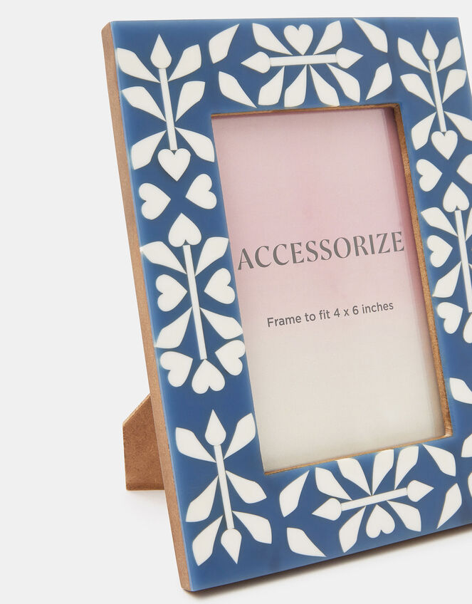 Floral Resin Photo Frame 4 x 6, , large