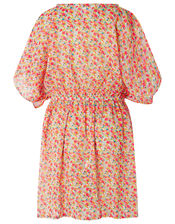 Geo Print Metallic Kaftan, Multi (BRIGHTS-MULTI), large