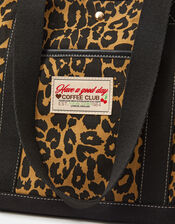 Rio Canvas Shopper Bag, Leopard (LEOPARD), large