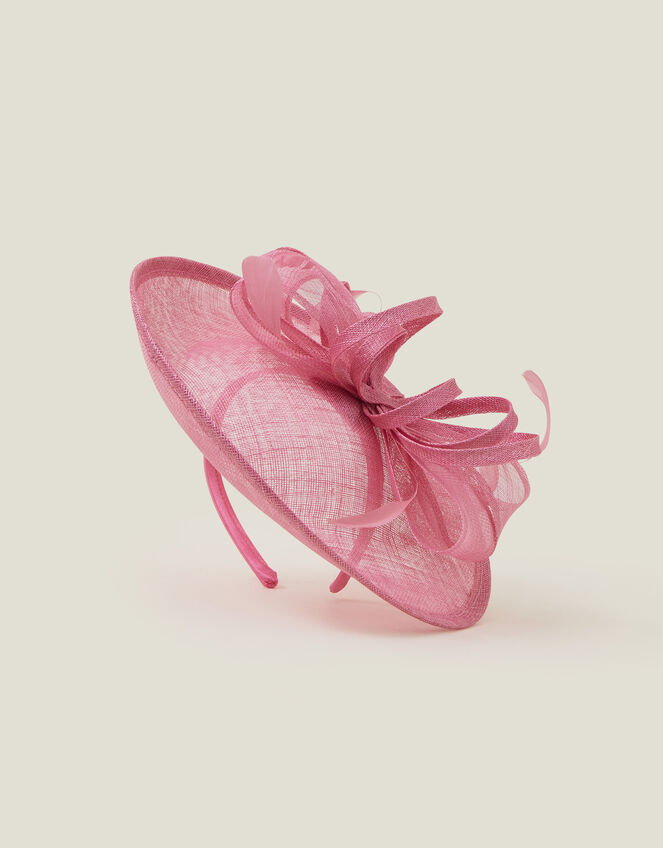 Penny Loop Fascinator, Pink (PINK), large