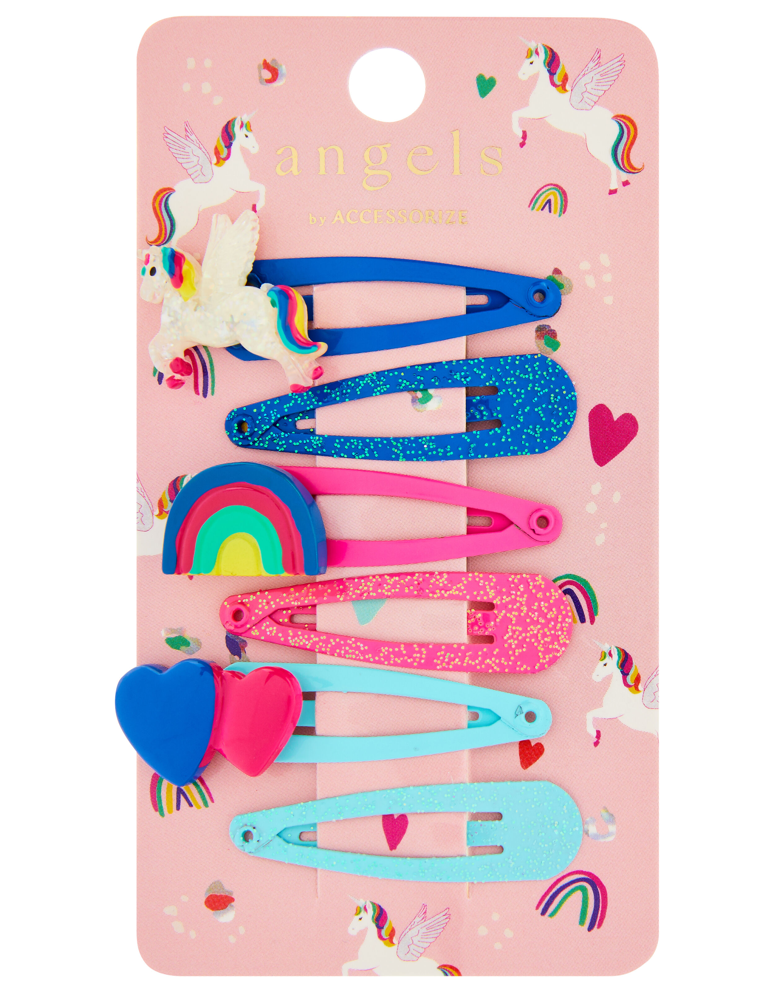 Colourful hair clips on sale