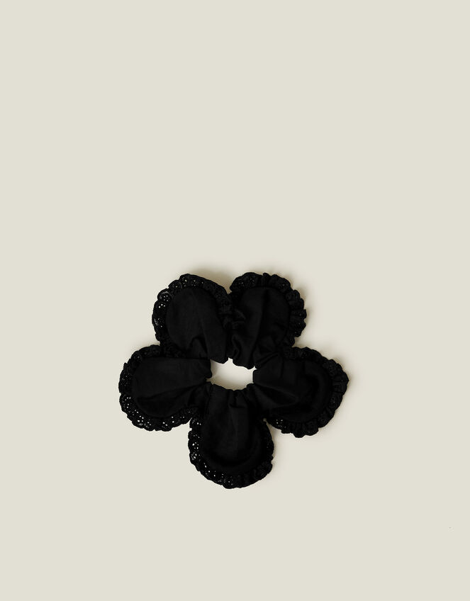 Oversized Flower Hair Scrunchie, , large