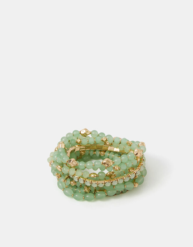 11-Pack Bead Stretch Bracelets, , large