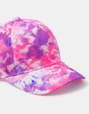 Girls Tie-Dye Cap, Multi (BRIGHTS MULTI), large