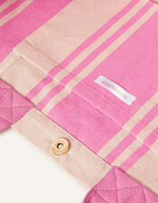 Stripe Shopper Bag, , large