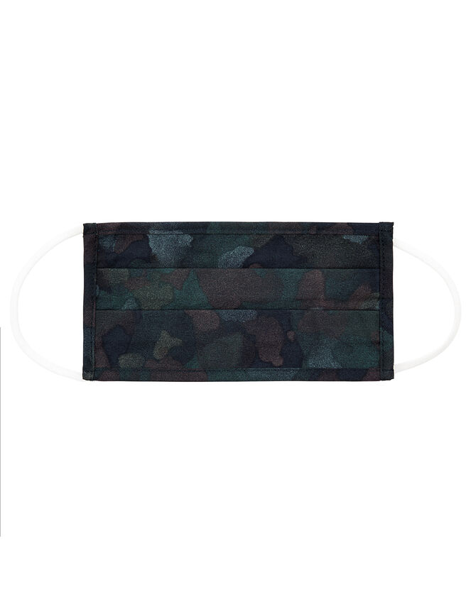 Camo Face Covering in Pure Cotton, , large