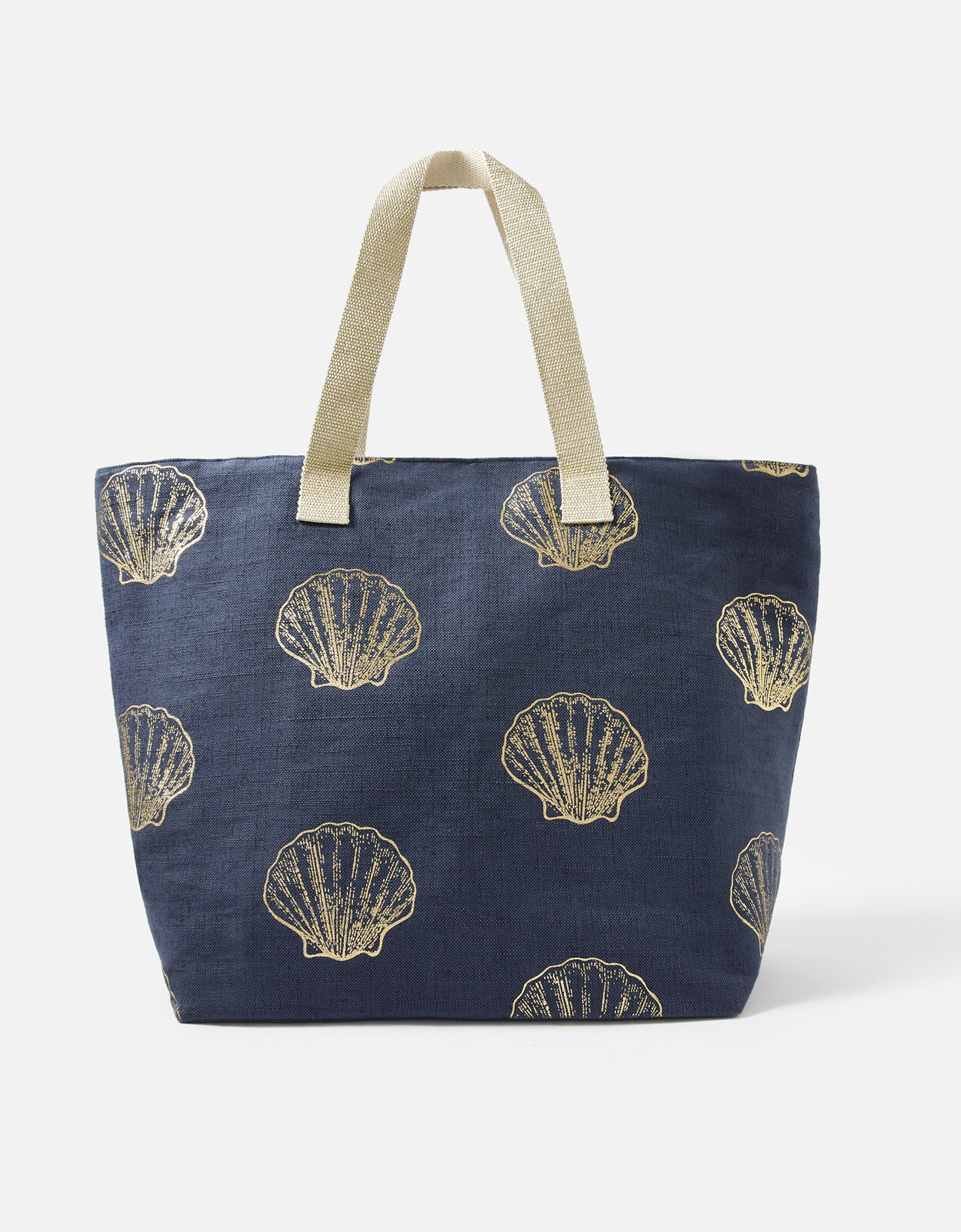 Shell Print Tote Bag