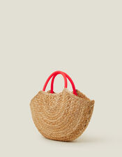 Jute Basket Bag, , large