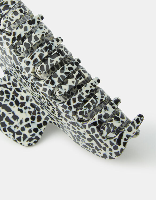 Speckled Monochrome Claw Clip, , large