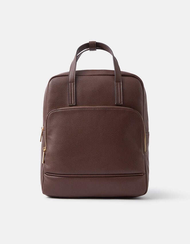 Lola Laptop Backpack, Brown (CHOCOLATE), large