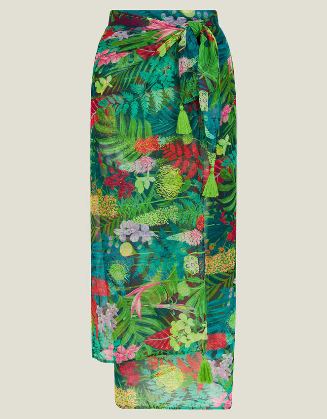 Jungle Print Sarong, , large