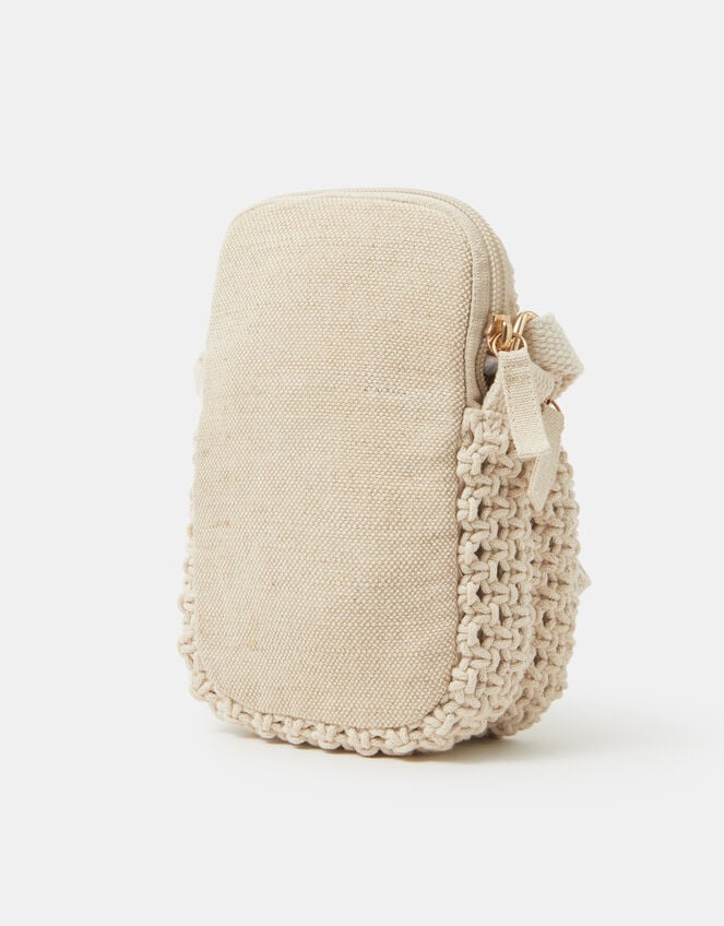 Macrame Phone Bag, , large