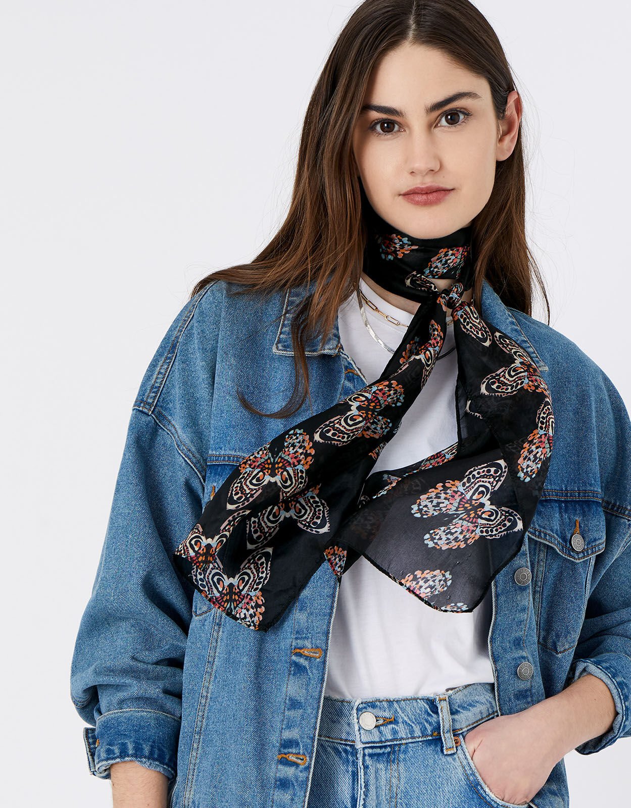 Accessorize hotsell silk scarf