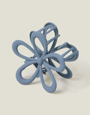 Cut Out Matte Flower Claw Clip, , large