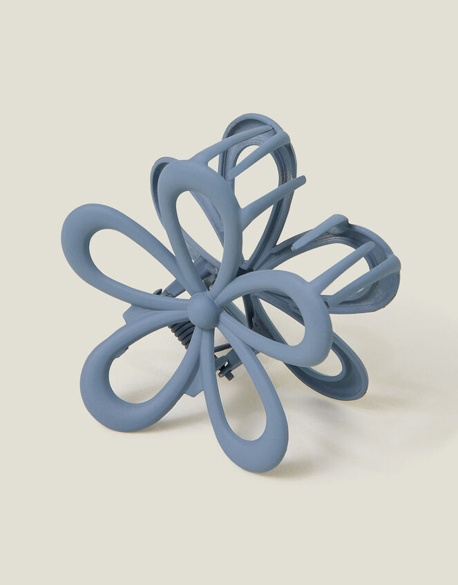 Cut Out Matte Flower Claw Clip, , large