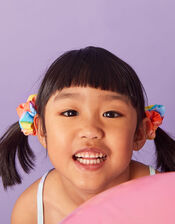 Girls Tie Dye Scrunchies Set of Two, , large