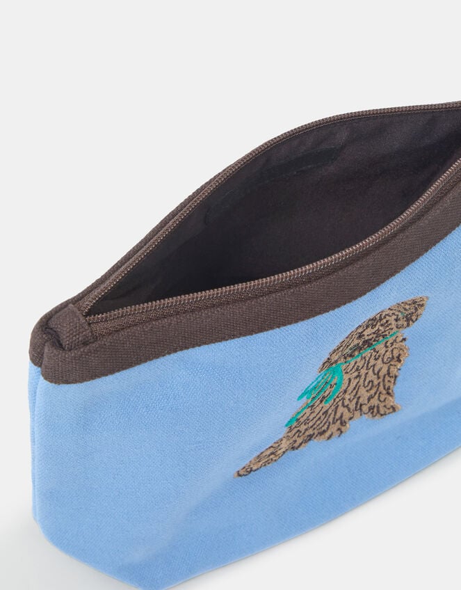 Accessorize x Good Manners Dog Embroidered Pouch, , large