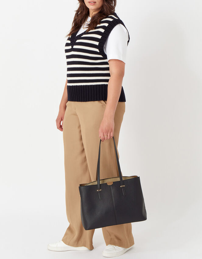 Handheld Laptop Bag, Black (BLACK), large