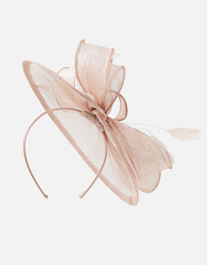 Mimsy Sin Bow Band Fascinator , Pink (PINK), large