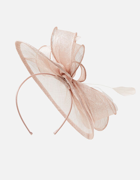Mimsy Sin Bow Band Fascinator  Pink, Pink (PINK), large