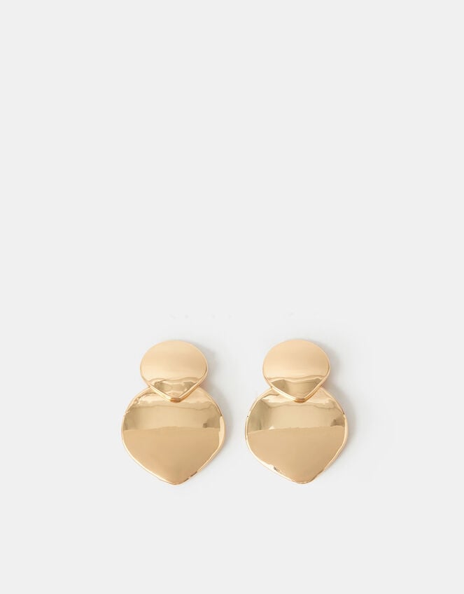Circular Short Drop Earrings, , large