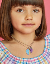 2-Pack BBF Heart Friendship Necklaces, , large