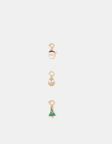 3-Pack Christmas Santa Jewellery Charms, , large
