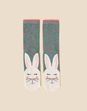 Rabbit Face Socks, , large