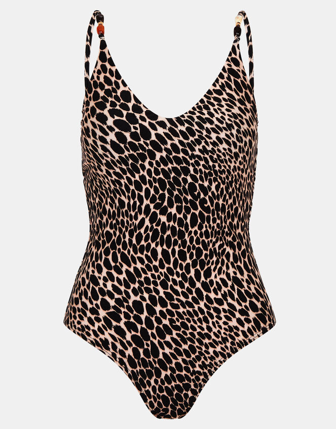 Leopard Print Swimsuit, Multi (MULTI), large