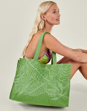 Embroidered Book Tote, , large