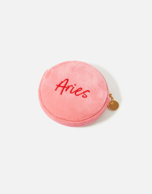 Star Sign Coin Purse, Pink (PINK), large
