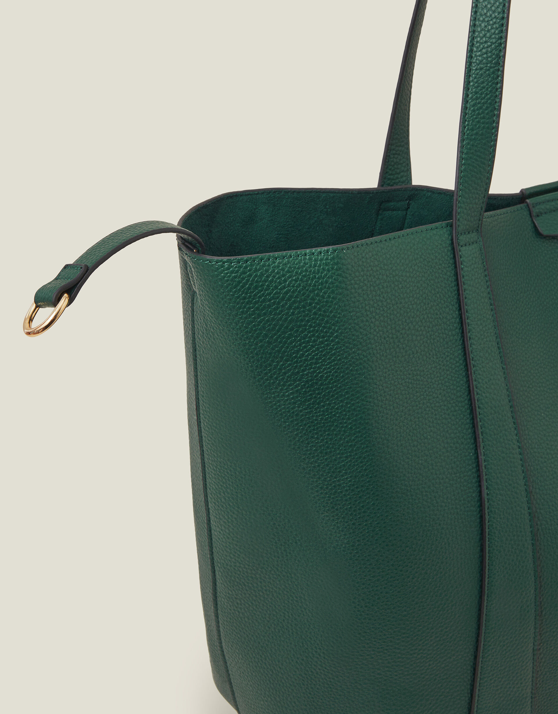 Soft Faux Leather Shoulder Bag