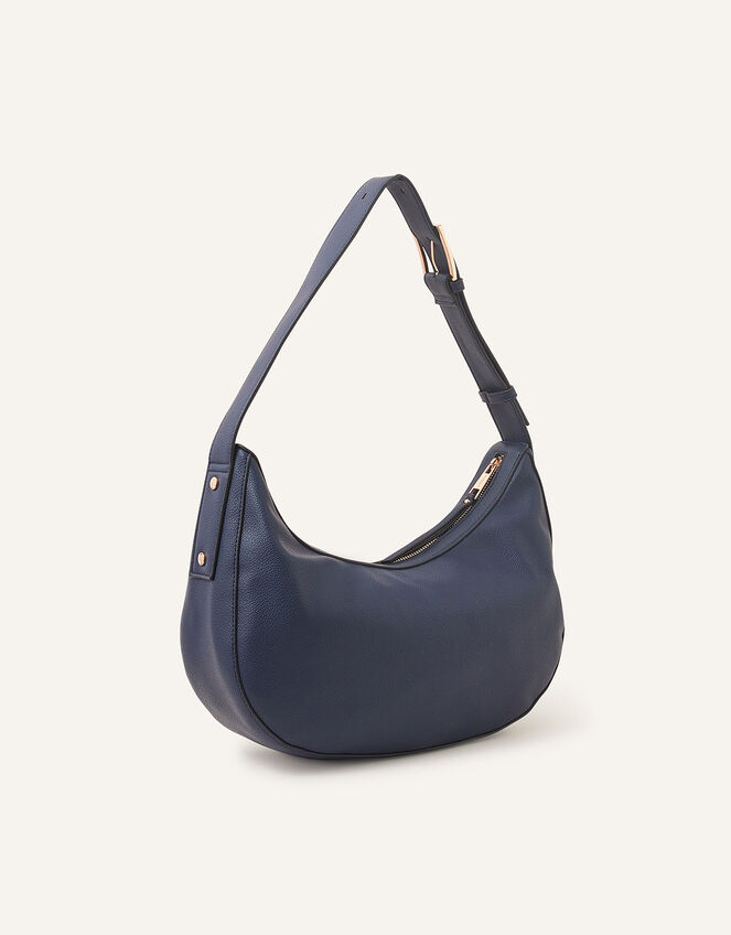 Scoop Shoulder Bag, Blue (NAVY), large