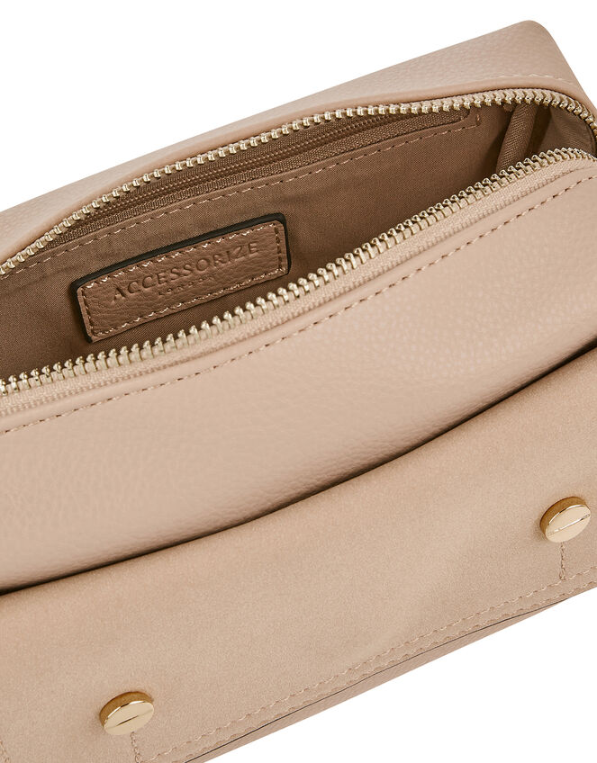 Una Utility Cross-Body Bag, Nude (NUDE), large