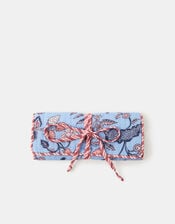 Floral Quilted Jewellery Roll, , large