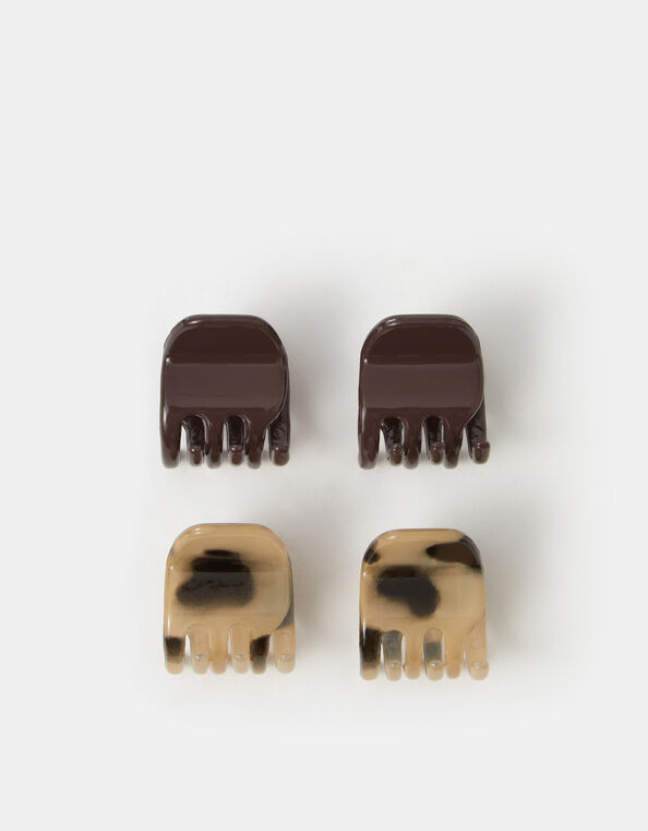 4-Pack Mini Tort Claw Clips, , large