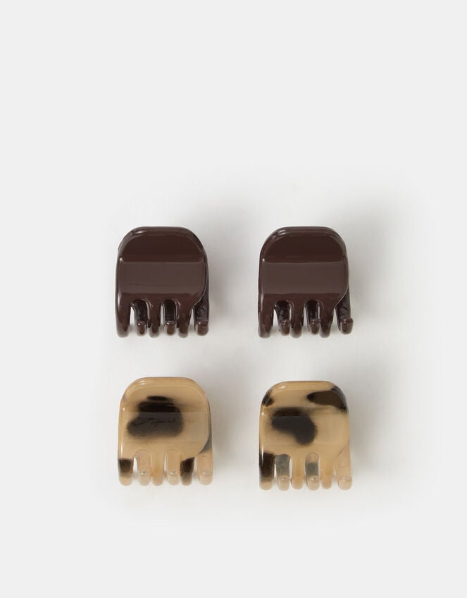 4-Pack Mini Tort Claw Clips, , large