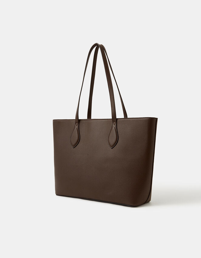 Laptop Tote Bag, Brown (CHOCOLATE), large