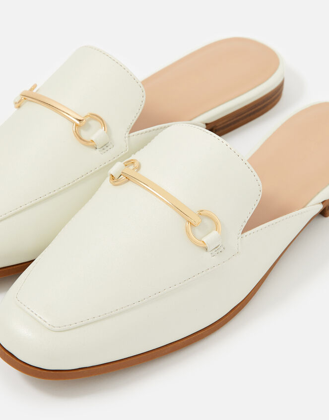 Backless Loafer, White (WHITE), large