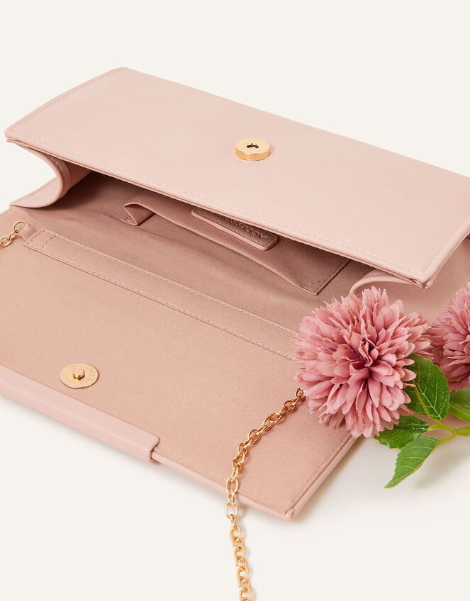 Clean Bar Clutch Bag, Nude (NUDE), large