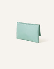 Embellished Fold-Over Clutch Bag, , large