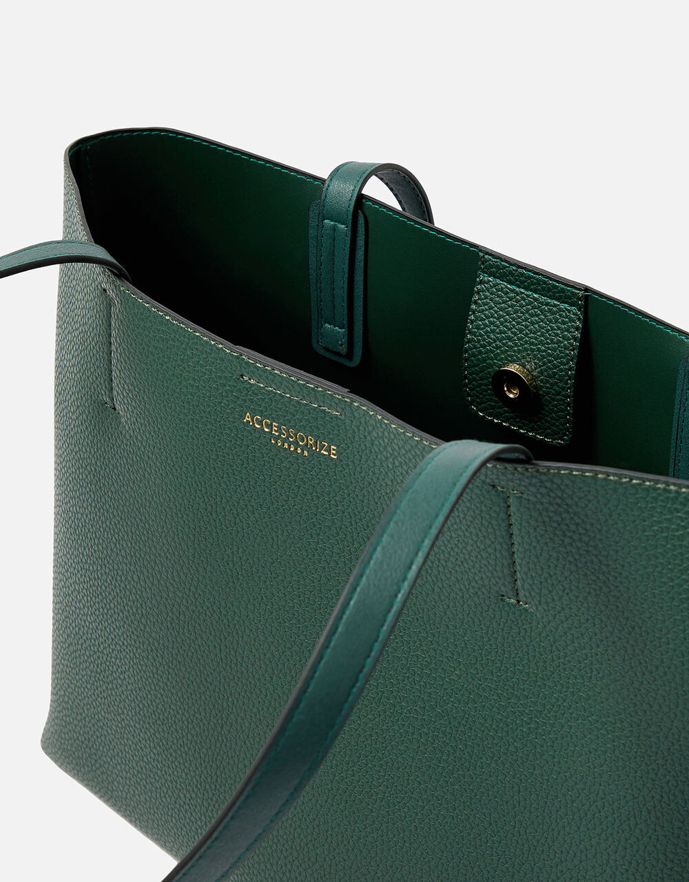 Leo Tote Bag Green Tote & Shopper bags Accessorize Global