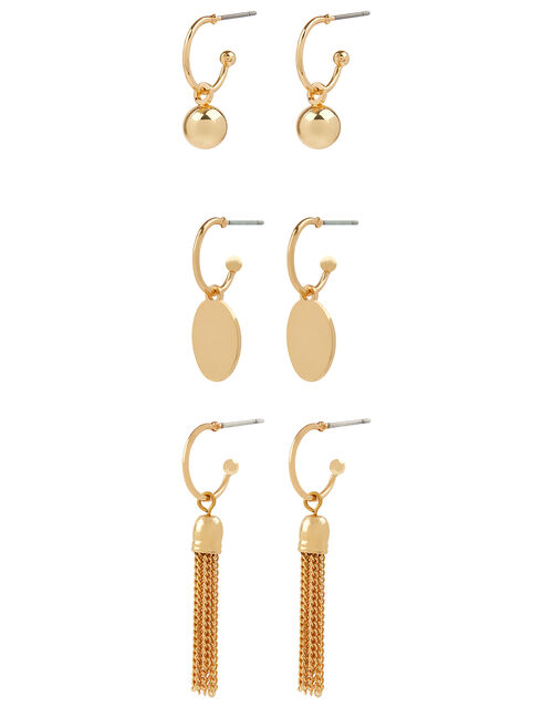 Charm Hoop Earring Set Hoops Accessorize UK