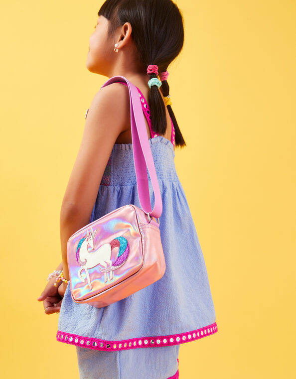 Girls Unicorn Camera Bag, , large