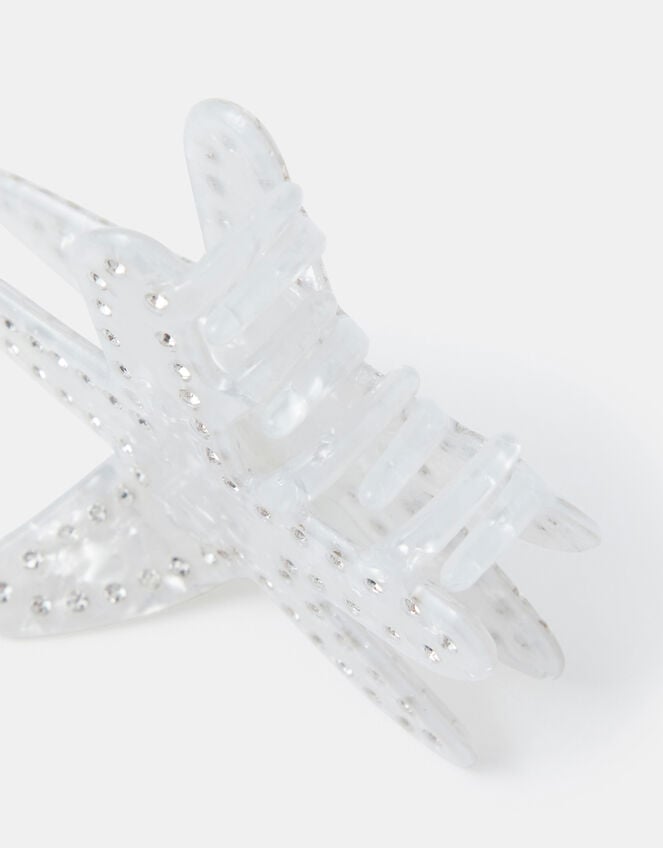 Selina Sparkle Starfish Claw Clip, , large