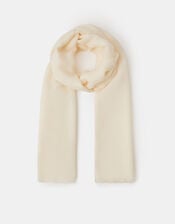 Lightweight Plain Scarf, Natural (NATURAL), large