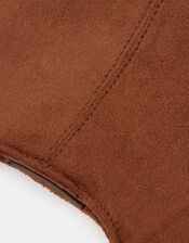 Faux Suede Shoulder Bag, , large